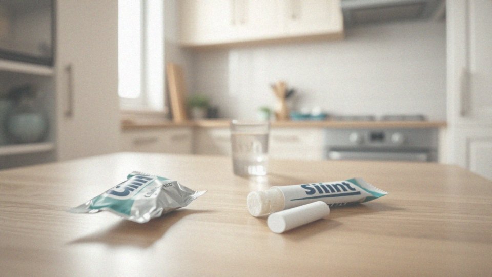 Jak żucie gumy miętowej może pomóc w neutralizacji kwaśnego smaku?