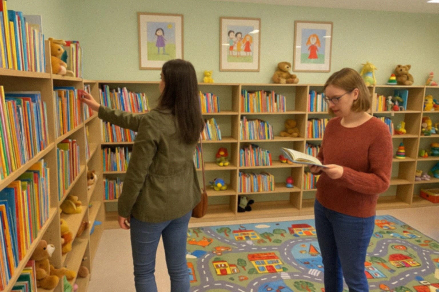 Jesienne kreatywności w bibliotece – zajęcia plastyczne dla dzieci